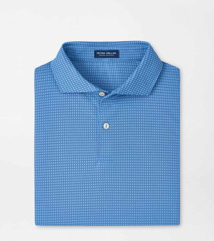 Ponte Performance Jersey Polo (Dusk Blue)