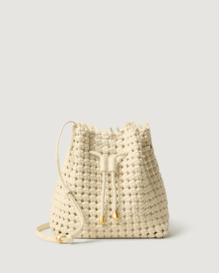 Mallorca Medium Bucket Open Weave (Salt)