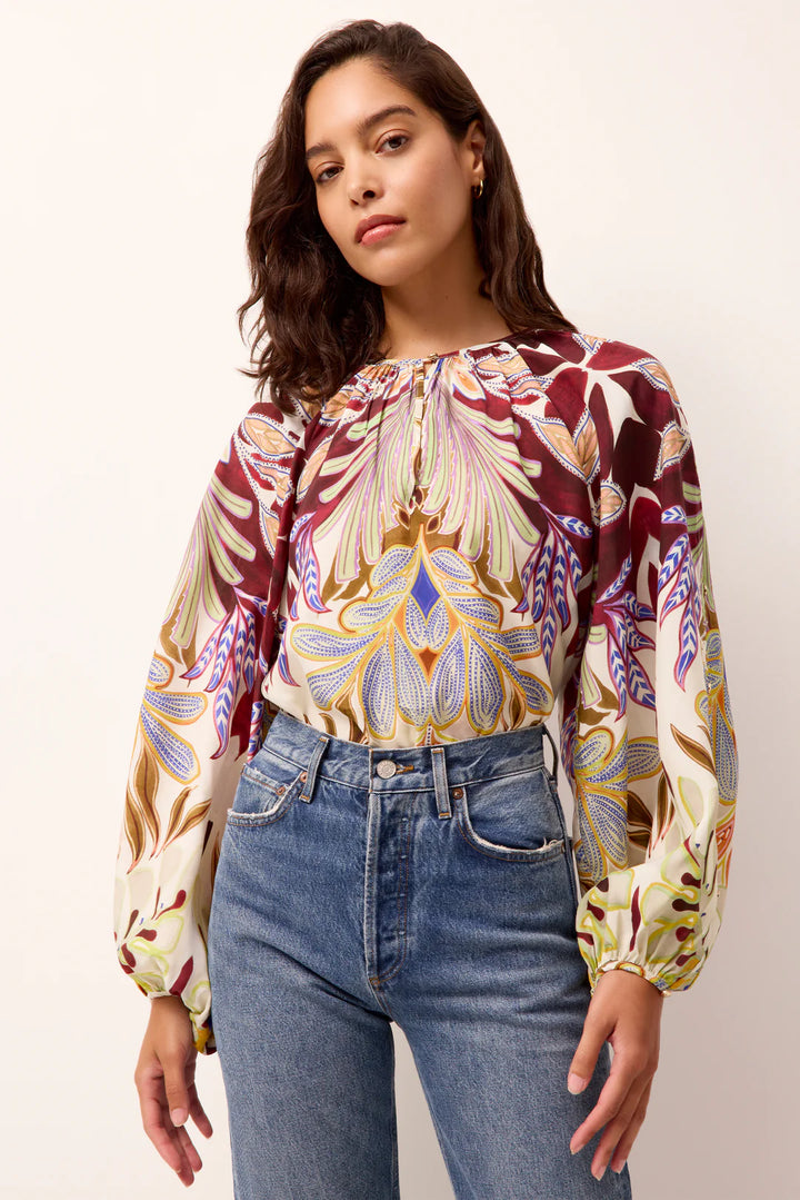 Arabella Blouse (Tranquility)
