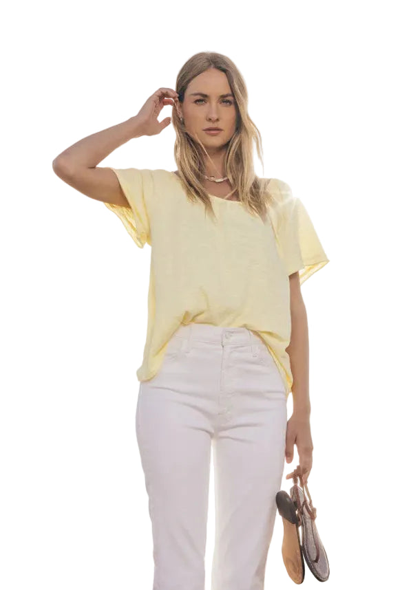 Masie Top (Nat Yellow)