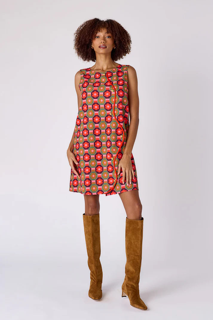 Zaire Dress (Mod Daisy)
