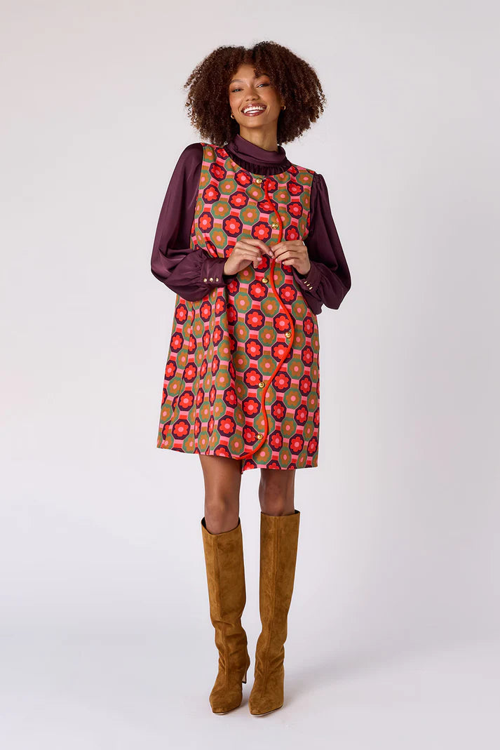Zaire Dress (Mod Daisy)