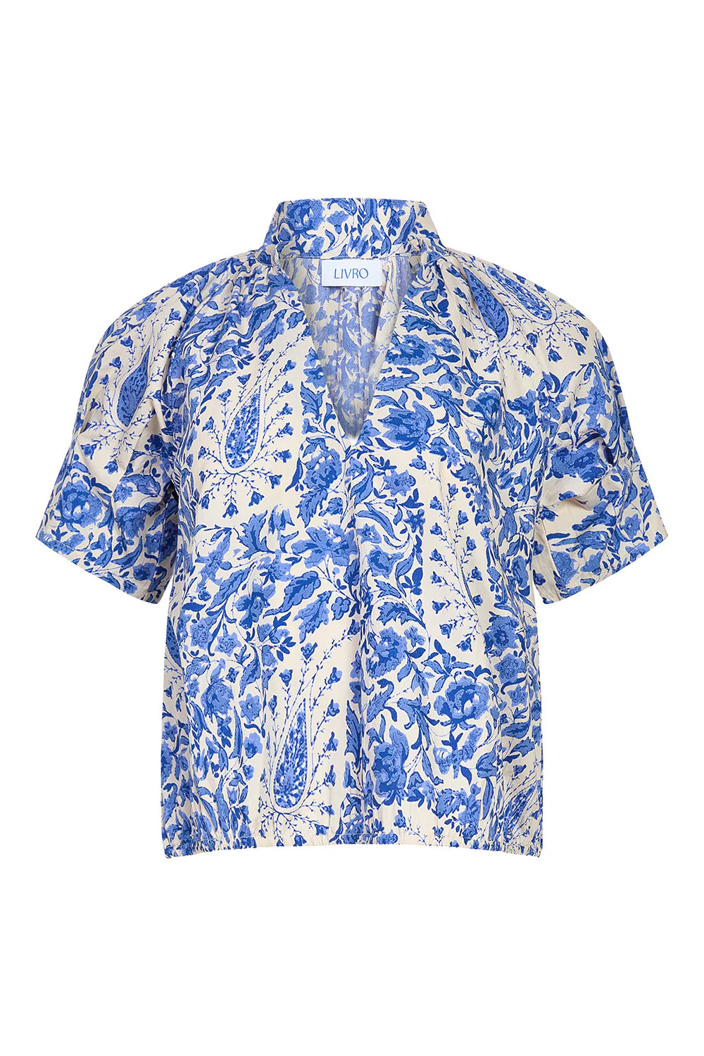 Merritt Top (Steel Paisley)