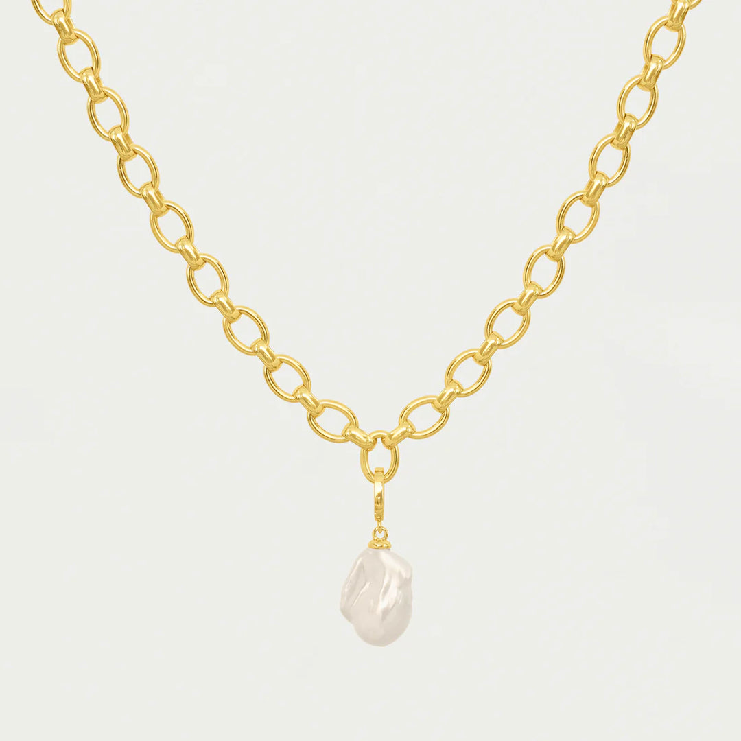 Florence Collar (Gold/Baroque/Pearl)