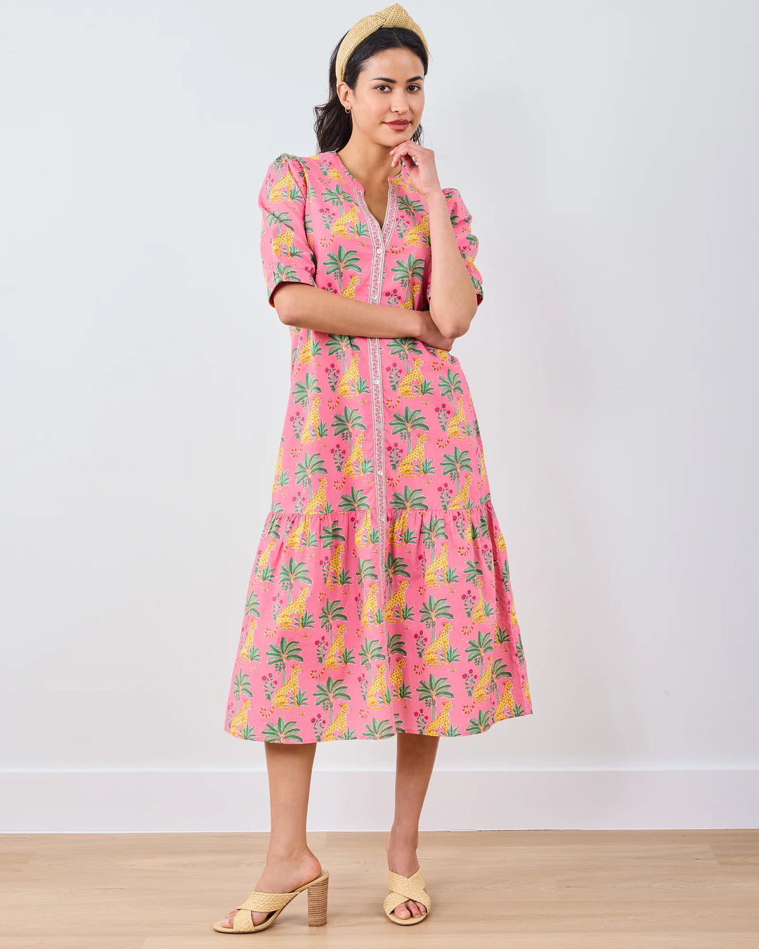 Brunch Dress (Leopard Mirage)
