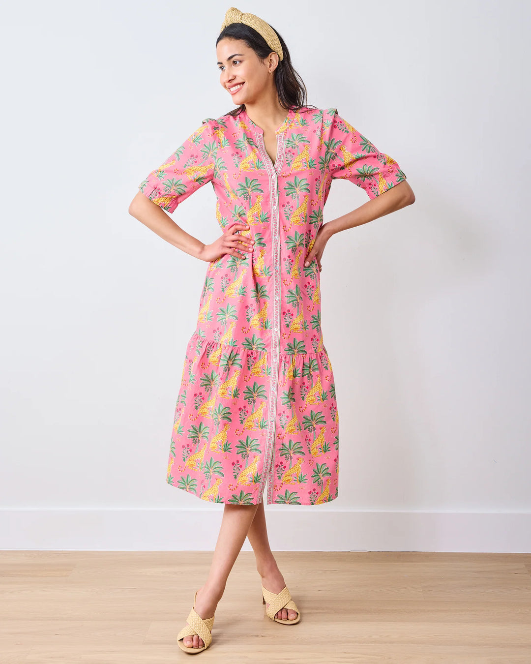 Brunch Dress (Leopard Mirage)