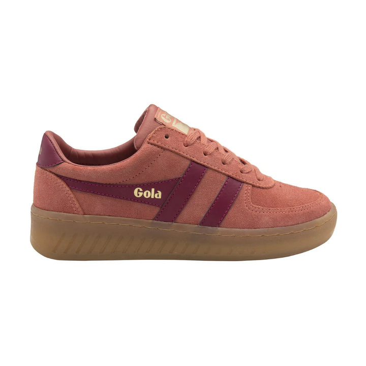 Grandslam Suede Sneakers (Clay/Cerise/Gum)
