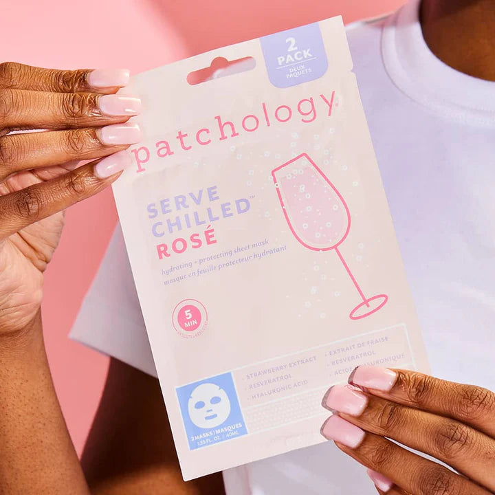 Served Chilled Rose Hydrating Sheet Masks (2 Pack)