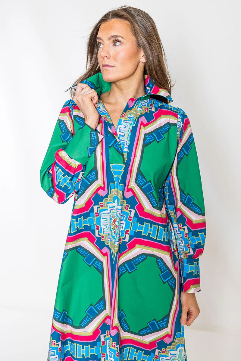 Diana Dress Long (Portico)