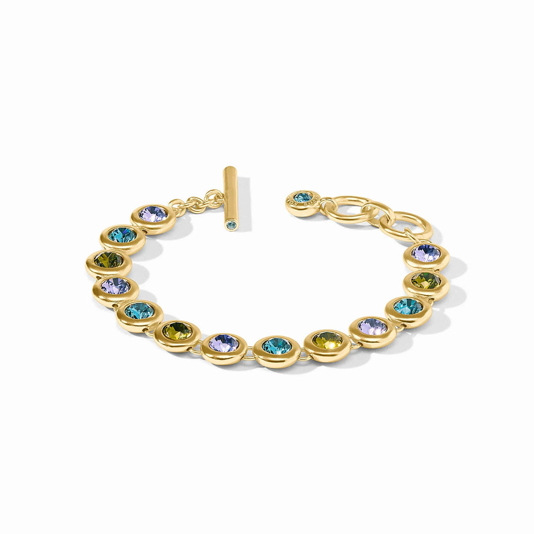 Rainbow Tennis Bracelet (Blue Twilight)