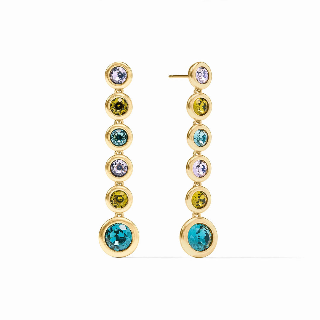 Rainbow Tier Earring - (Blue Twilight)