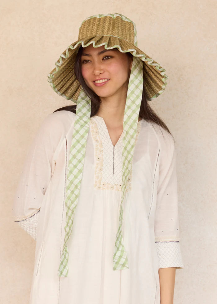 Luxe Ravello Hat (Lawn Garden)