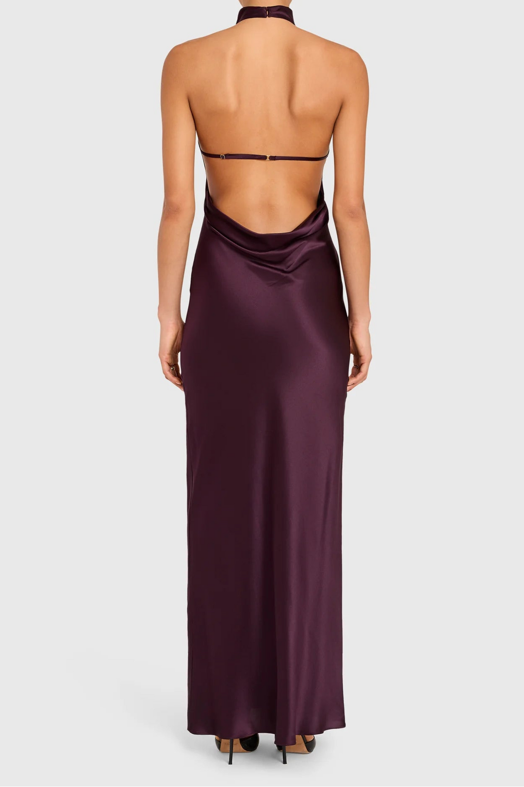 Santana Gown (Black Cherry)