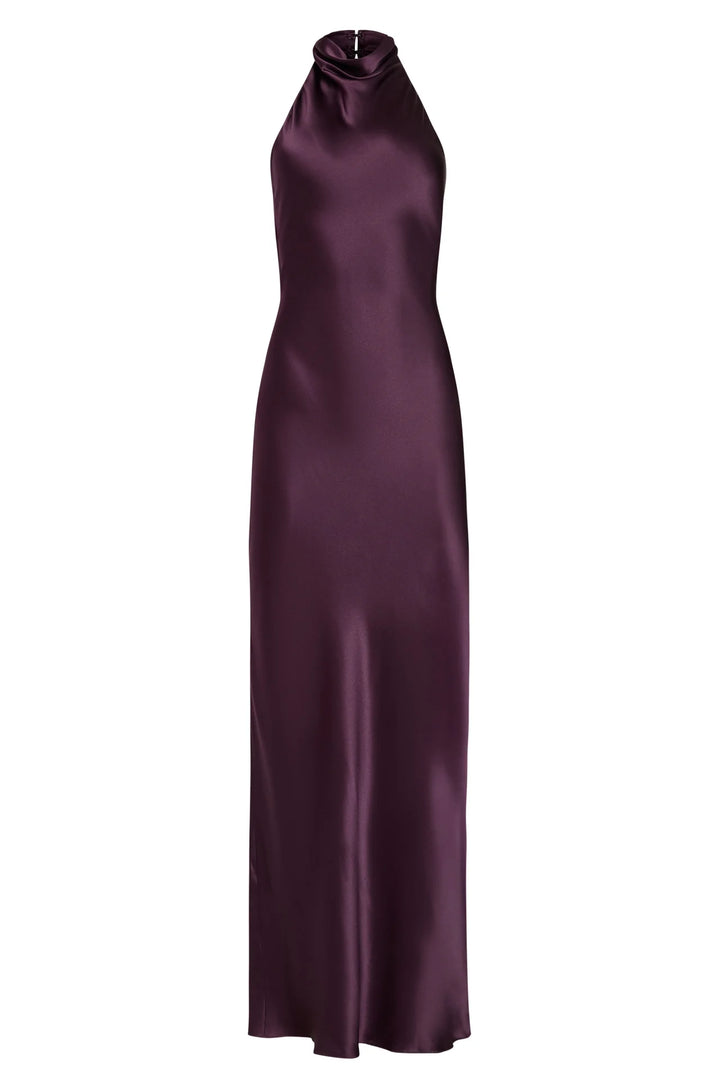 Santana Gown (Black Cherry)