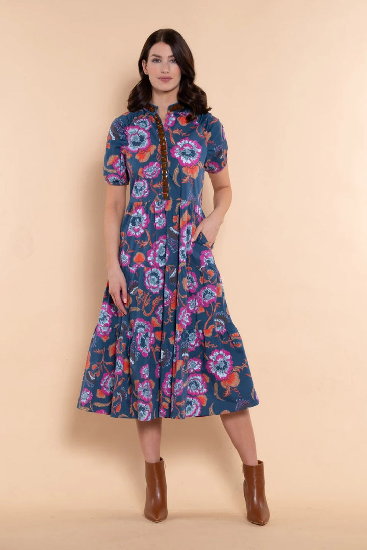 Kimbell Dress (Twilight Flora)