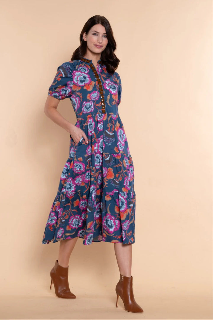 Kimbell Dress (Twilight Flora)