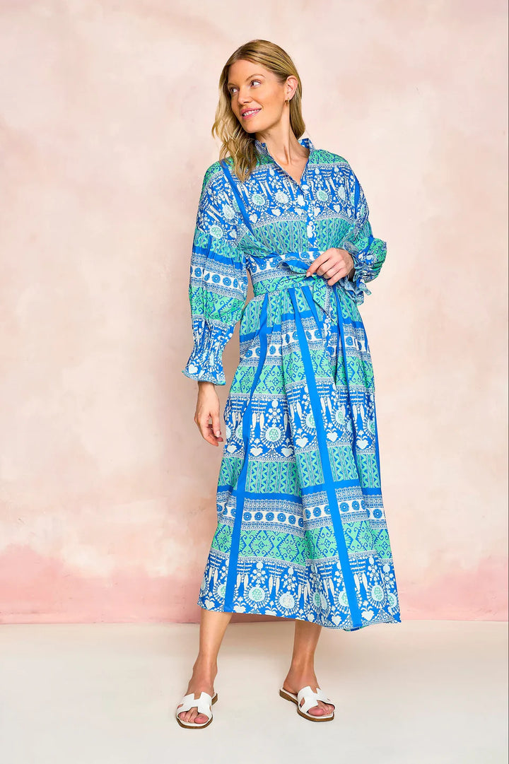 The Every Body Dress (Meadow Block Print)