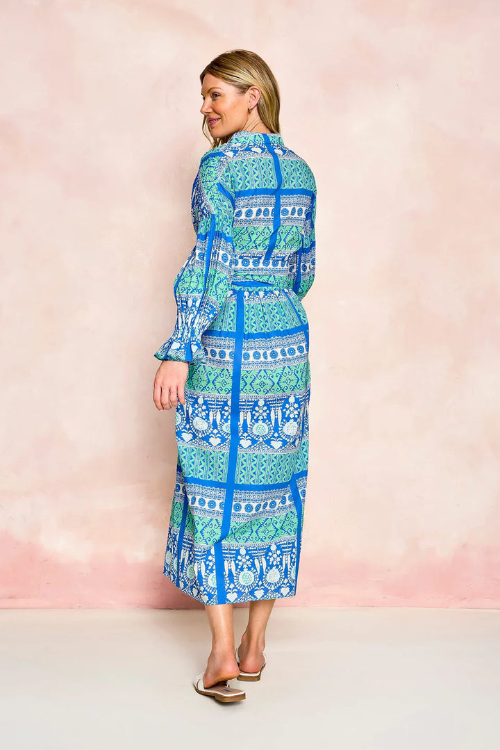 The Every Body Dress (Meadow Block Print)