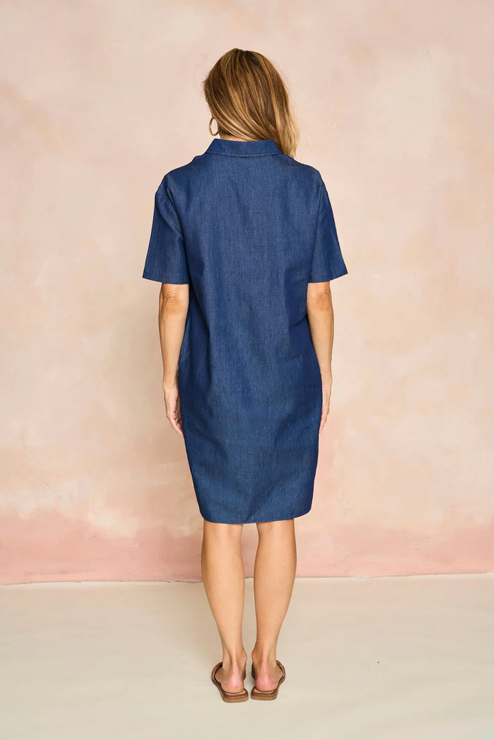Rhodes Dress (Chambray)