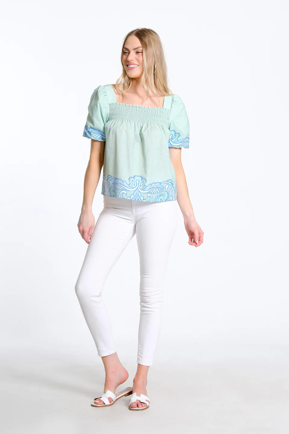 Louisa Blouse (Seabreeze Coast)