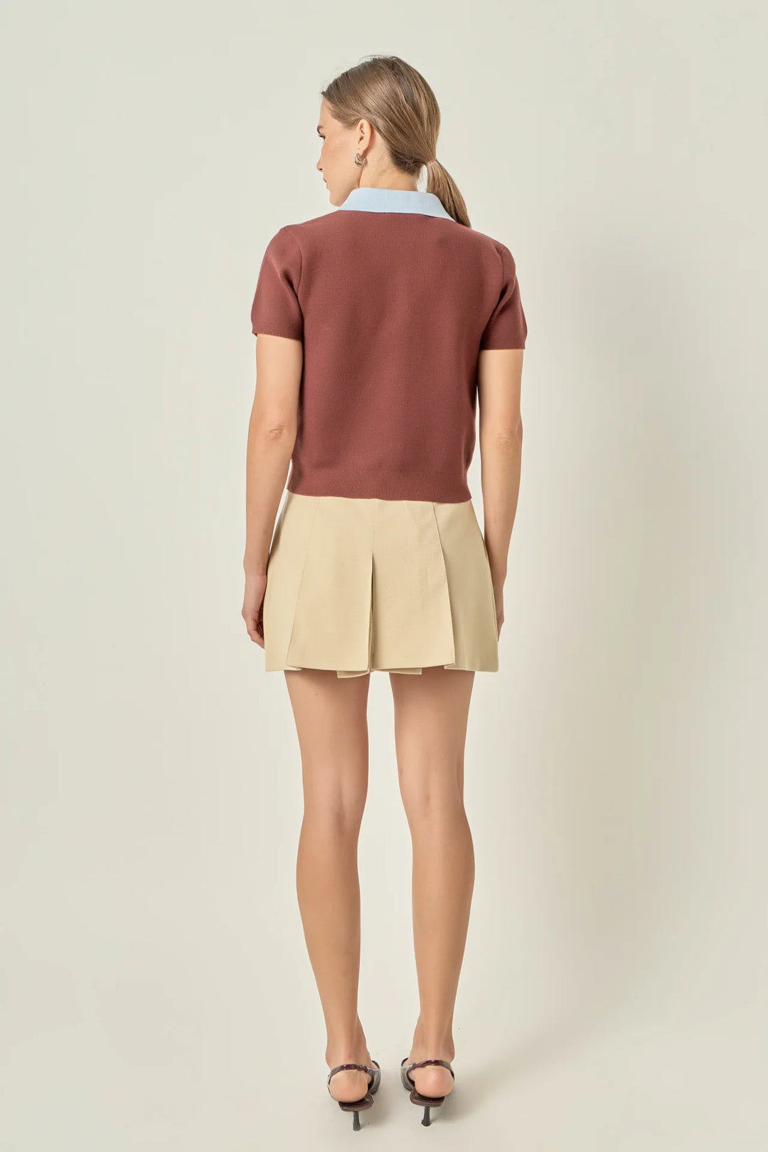 Top (Brown/Blue)