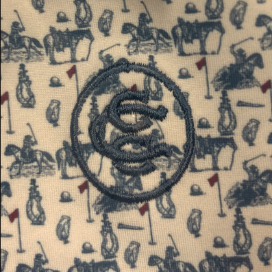 Cowboy Golf Polo (Blue)