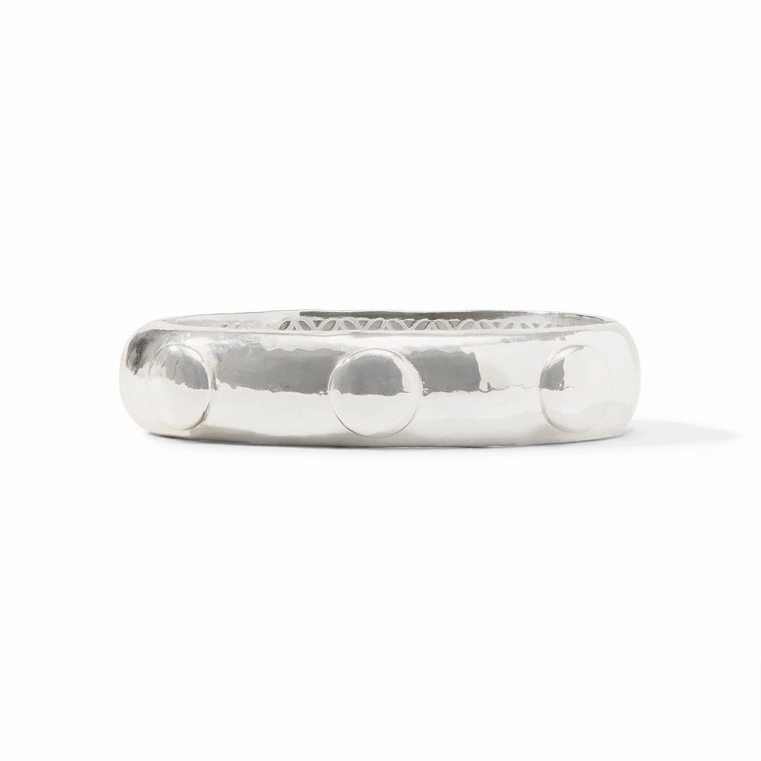 Solara Hinge Bangle (Silver)