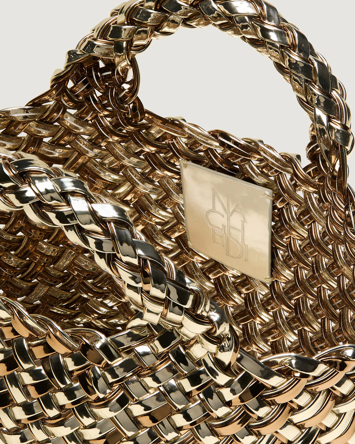 St. Barths Petit Tote Metallic (Biarritz)