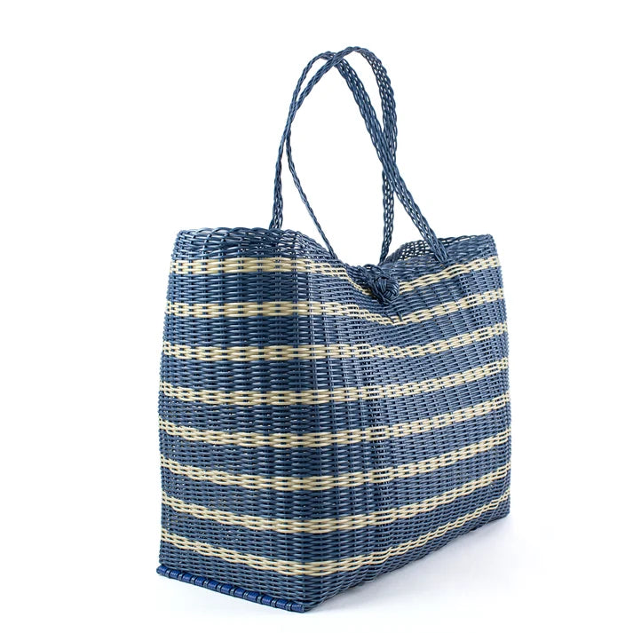 Medium (Sailor Stripe in Fog Blue)
