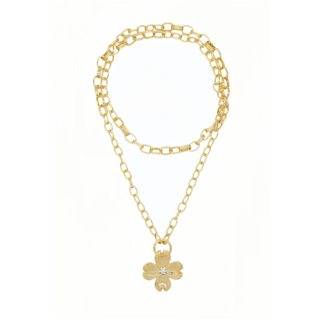Dogwood Statement Necklace