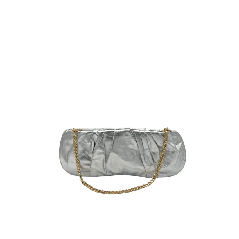 Amina Evening Bag (Silver)