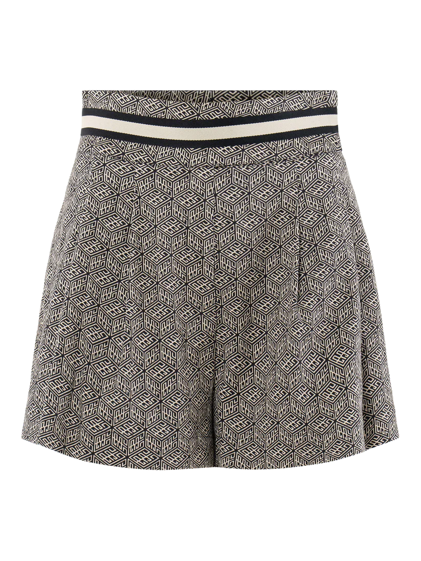 Relaxed Short (Black Tonal Monogram)