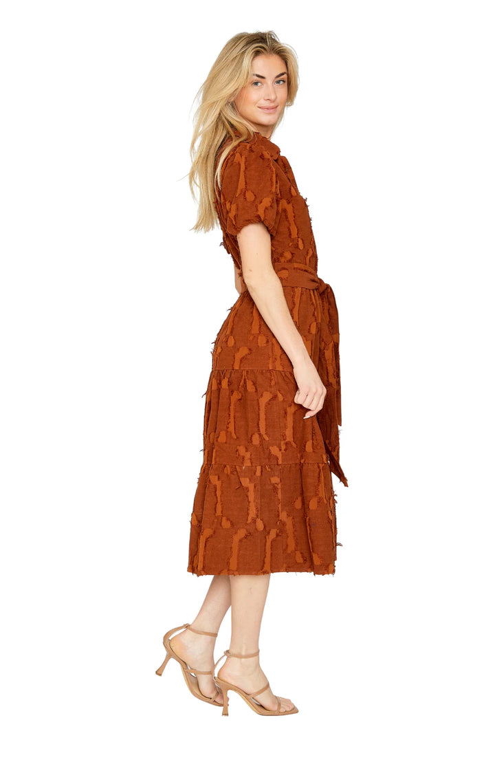 Chloe Dress (Auburn Texture)