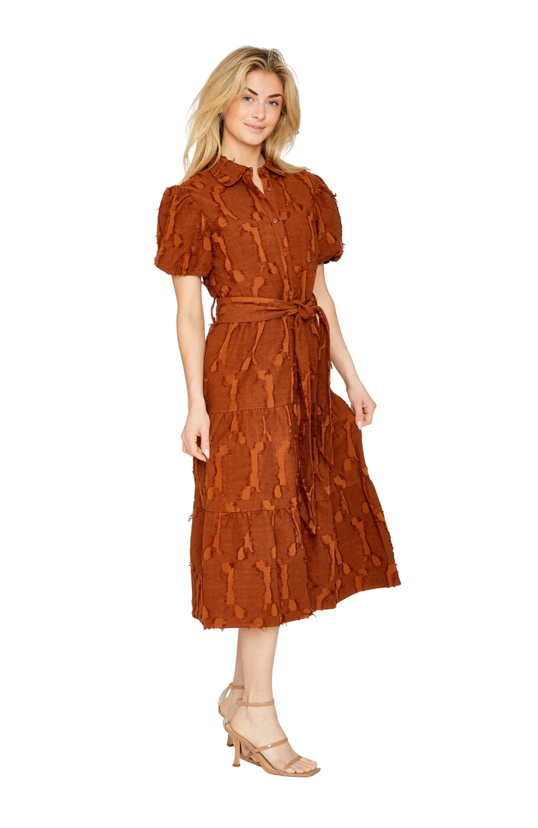 Chloe Dress (Auburn Texture)