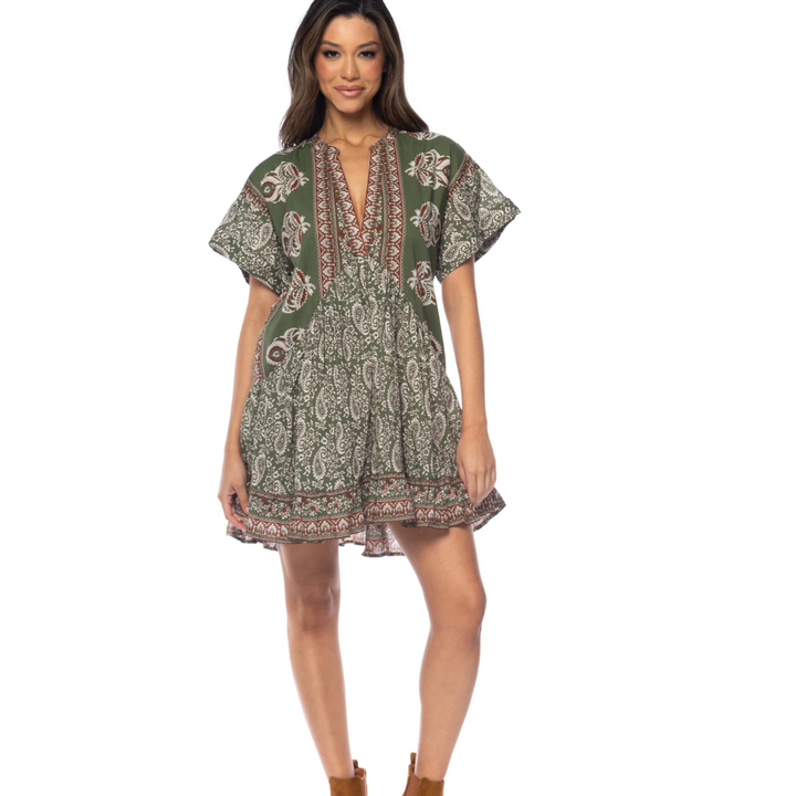 Dova Dress (Forest)