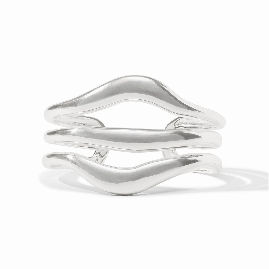 Wave Cuff (Silver)