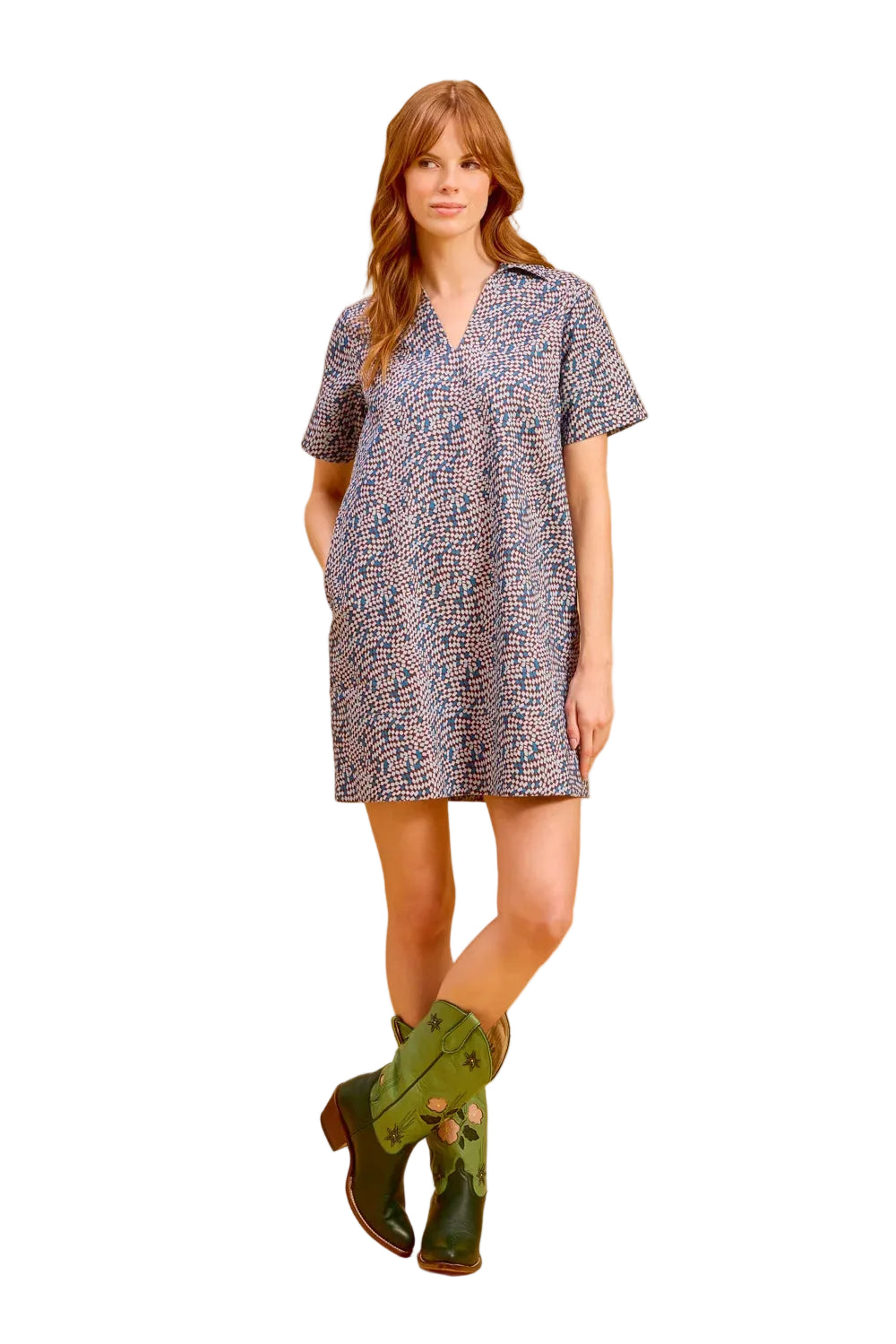 Wells Dress (Shale)