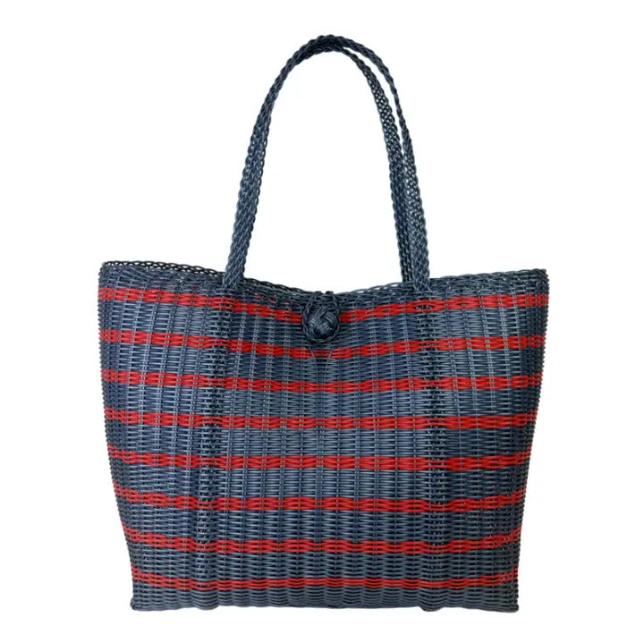 Medium (Sailor Stripe Fog Blue/Red)