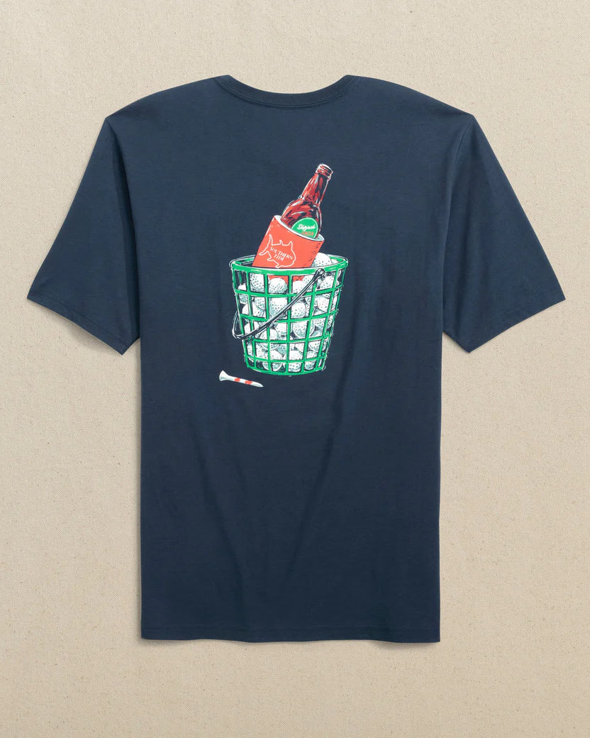 Basket of Beer Tee (Dress Blue)