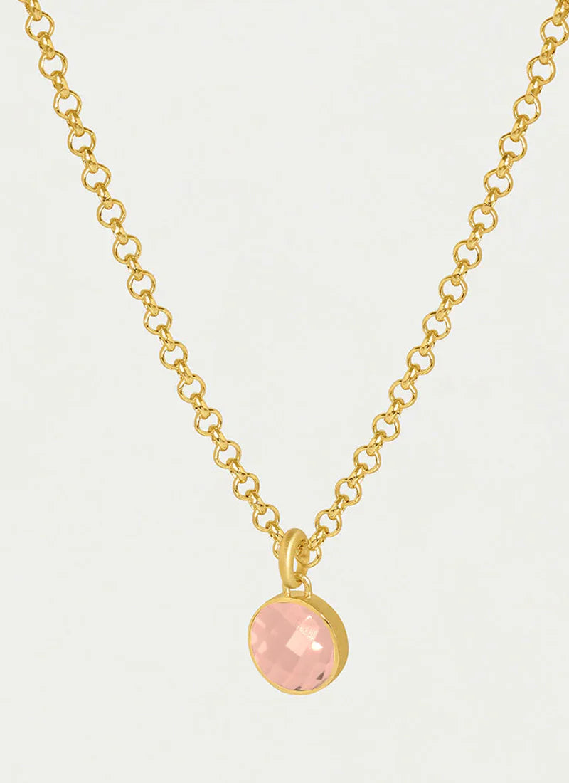 Signature Collar (Gold/Pink/Chalcedony)