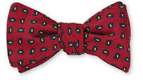 Bordeaux Cedar Pine Bow Tie