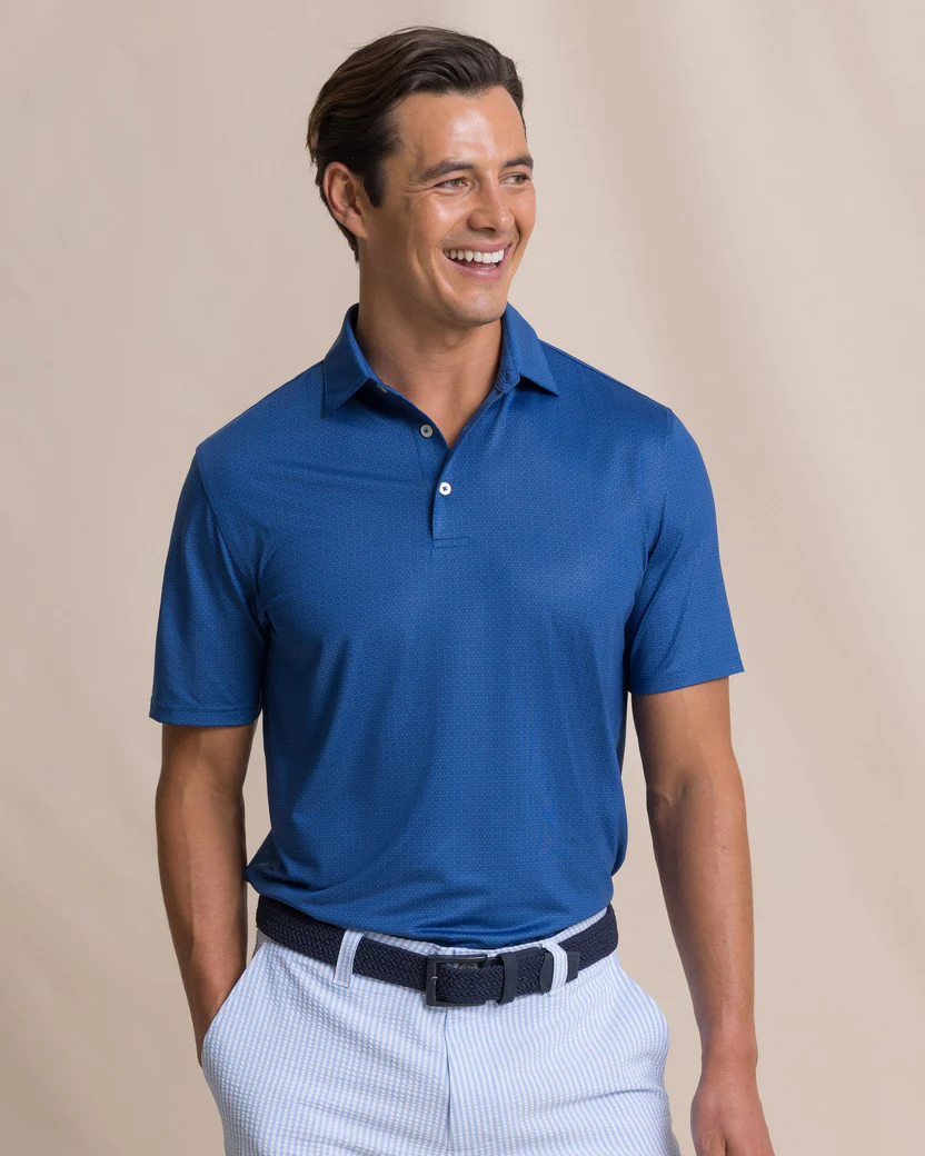 Driver Seaside Geo Polo (Nautical Blue)