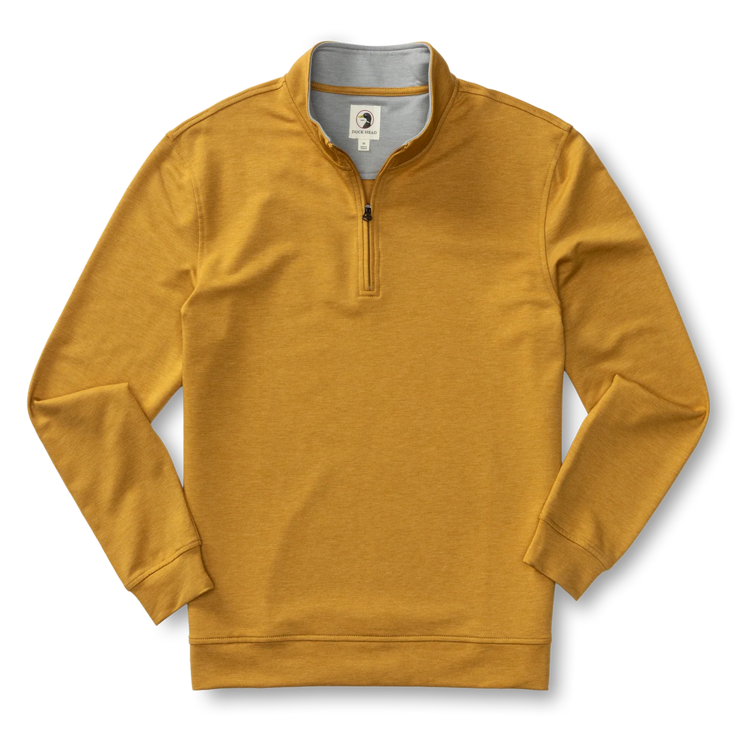 Dunmore Performance 1/4 Zip Pullover  (Amberwoord Heather)