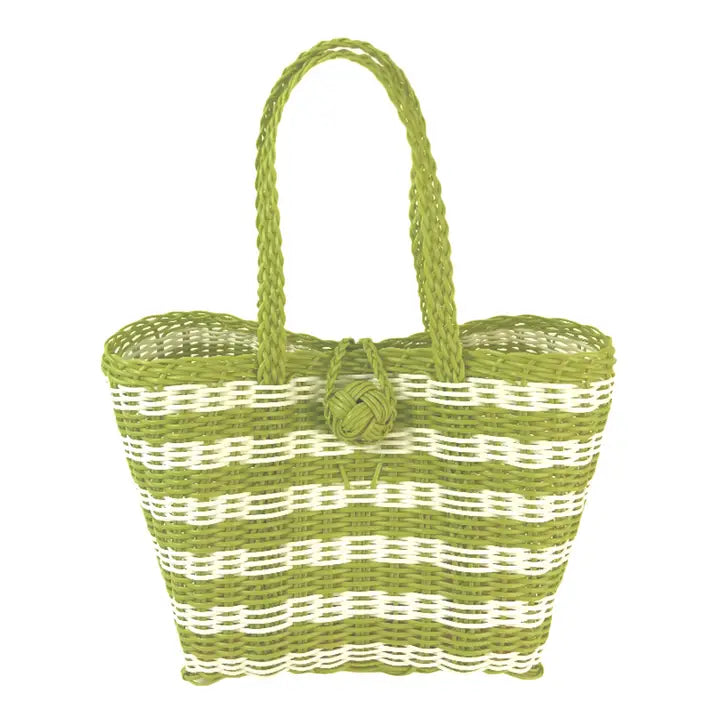 Extra Small (Lined Stripe Pear/White)
