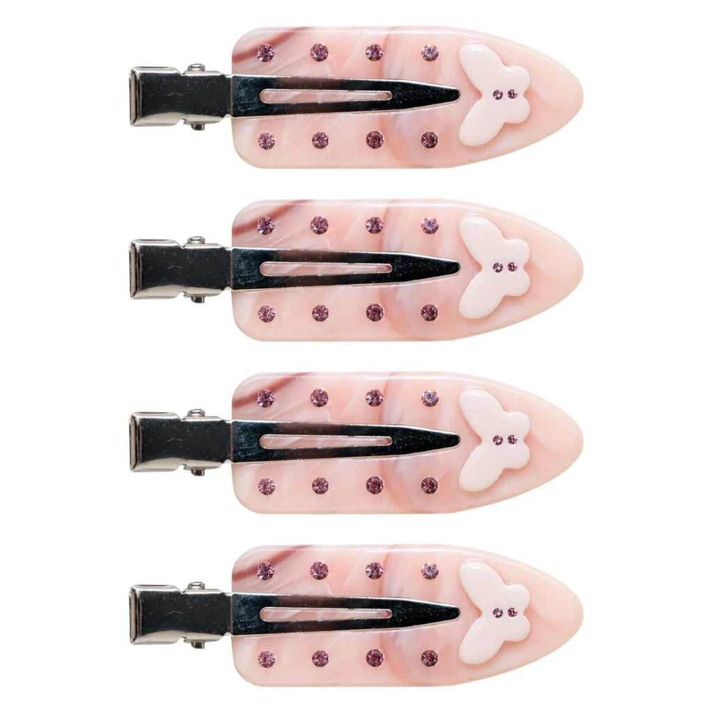 Popstar Clips (Pink Flutters)
