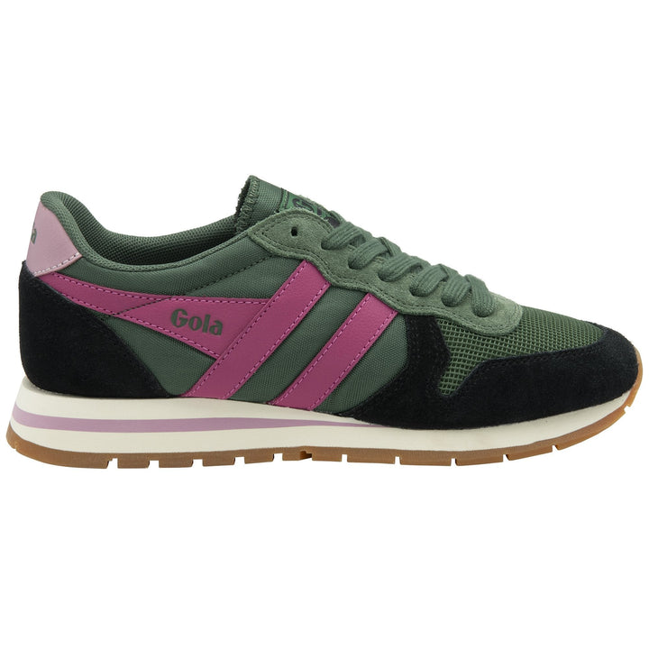 Daytona Sneakers (Evergreen/Black/Fuchsia)
