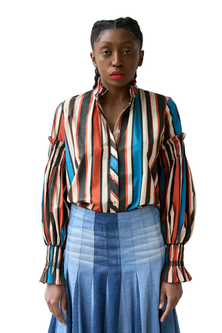 Full Sleeve Button Down (Bold Stripes)