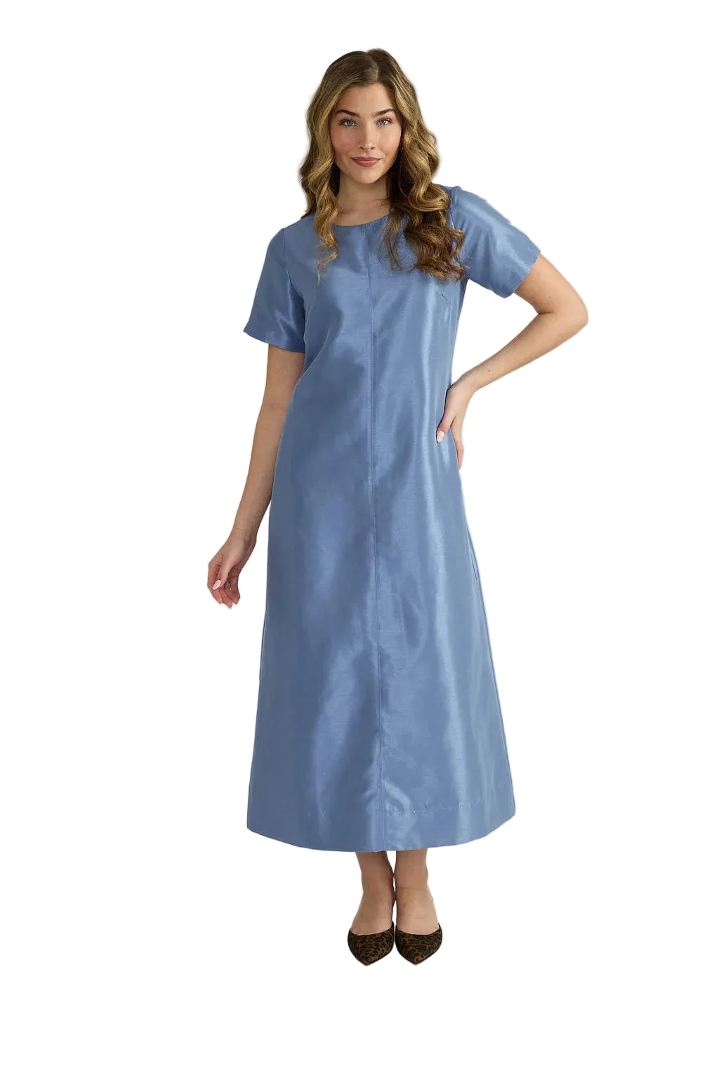 Georgia Dress (Windsor Blue)