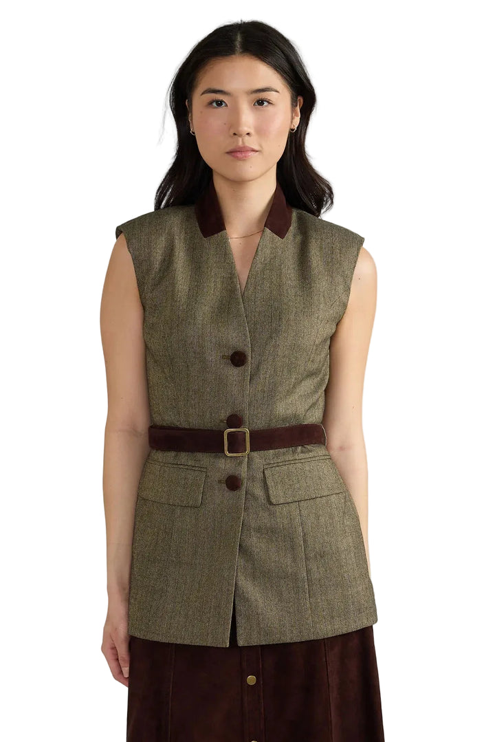 Duke Vest (Hearth Tweed)