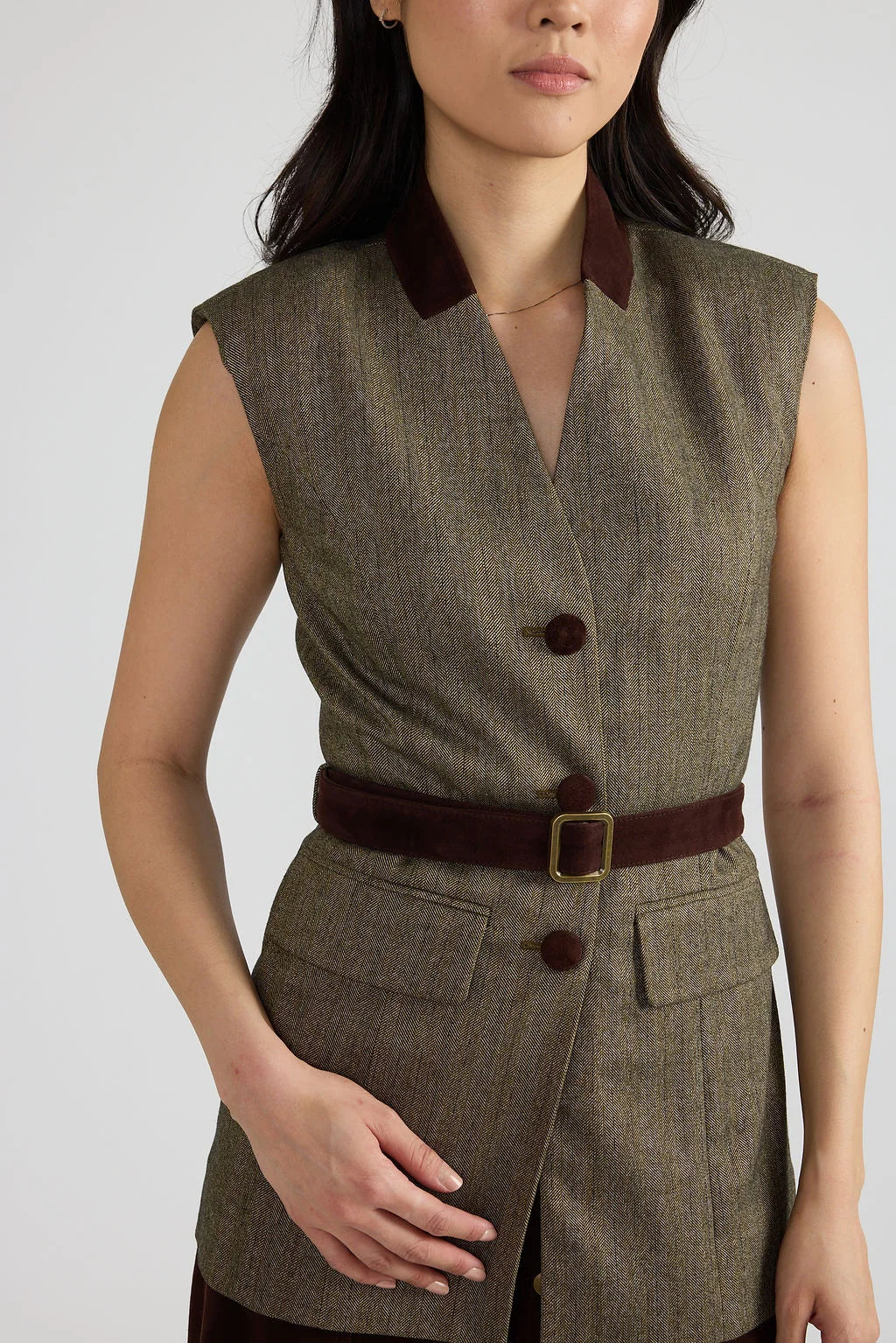 Duke Vest (Hearth Tweed)